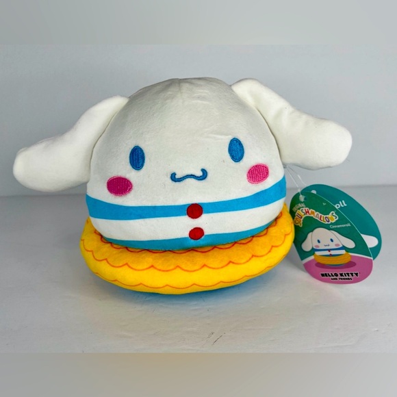 NEW Hello Kitty Squishmallows Cinnamoroll Plush with Float Kellytoys Sanrio - Picture 1 of 11